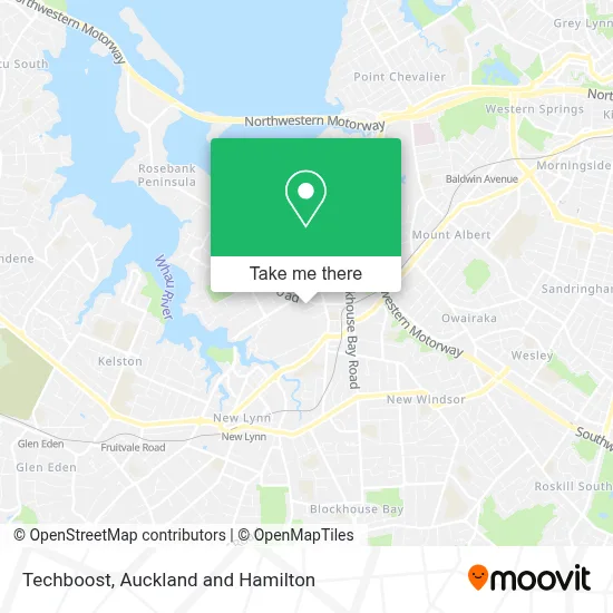Techboost map