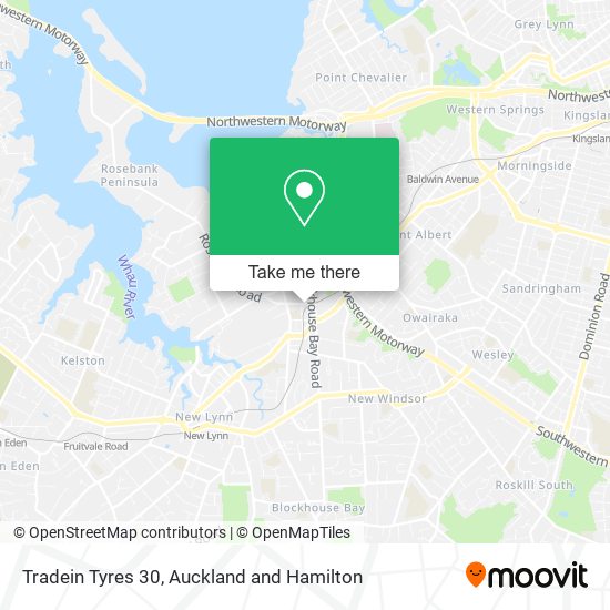 Tradein Tyres 30 map