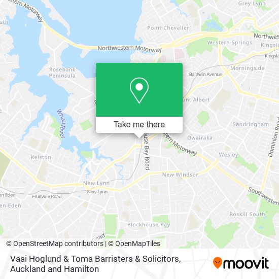 Vaai Hoglund & Toma Barristers & Solicitors map