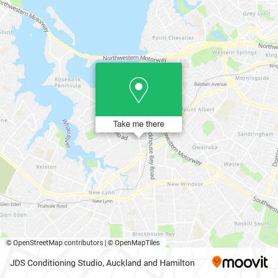 JDS Conditioning Studio map