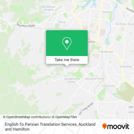English To Persian Translation Services map