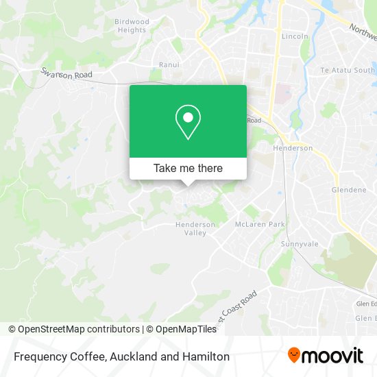 Frequency Coffee map