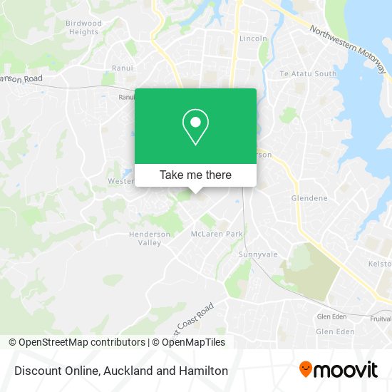 Discount Online map