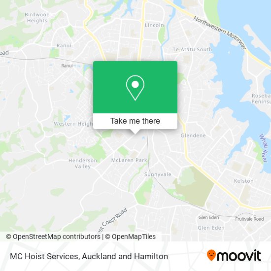 MC Hoist Services map