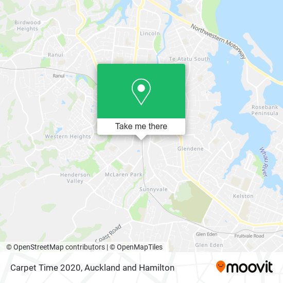 Carpet Time 2020 map