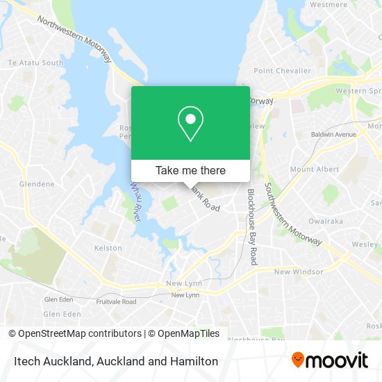 Itech Auckland map