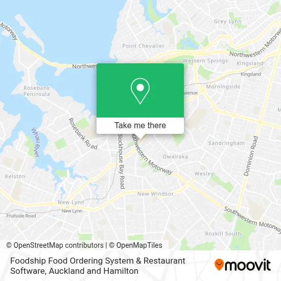 Foodship Food Ordering System & Restaurant Software map