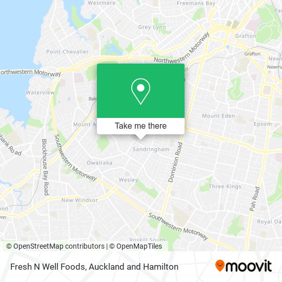 Fresh N Well Foods map