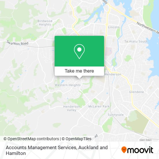 Accounts Management Services map