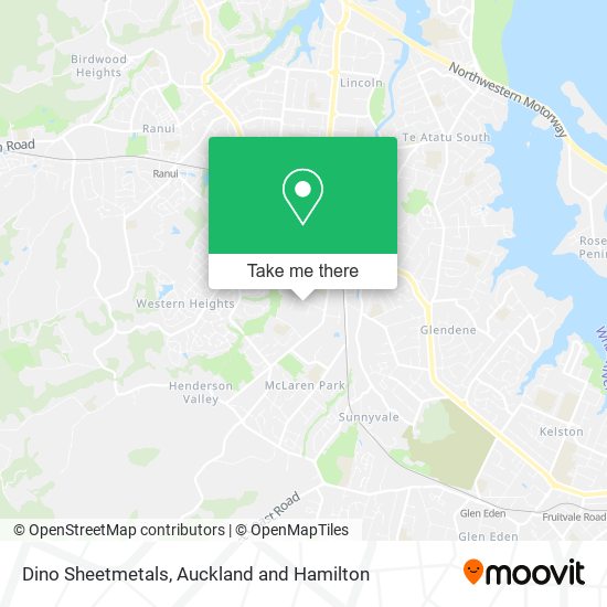 Dino Sheetmetals map