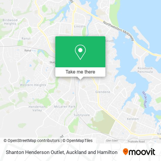 Shanton Henderson Outlet map