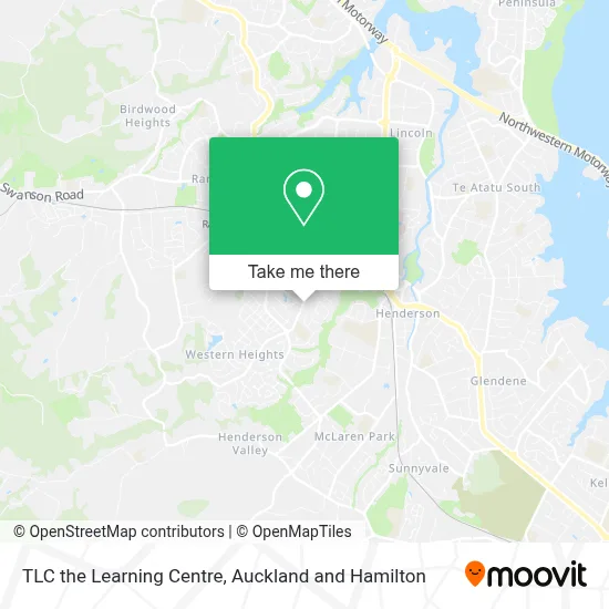 TLC the Learning Centre map