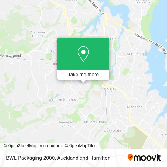 BWL Packaging 2000 map