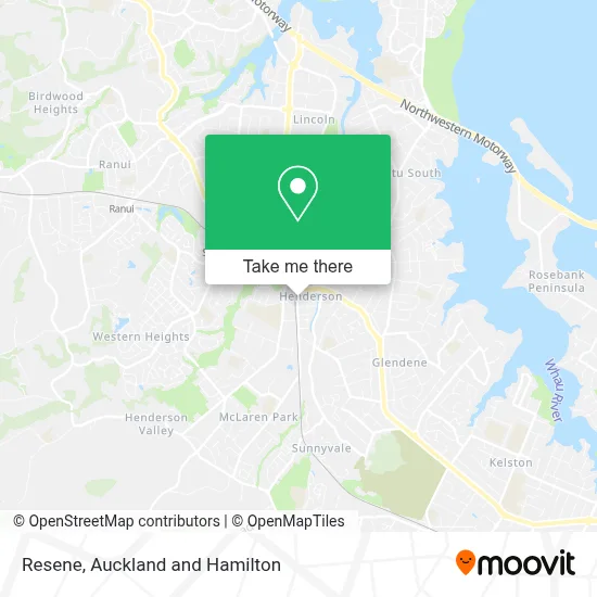 Resene map