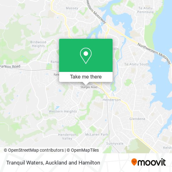 Tranquil Waters map