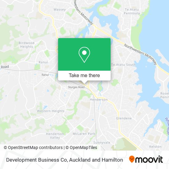Development Business Co map
