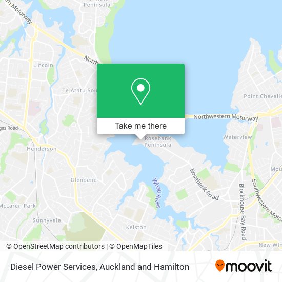 Diesel Power Services map