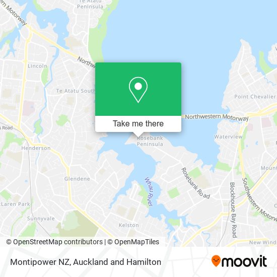 Montipower NZ map