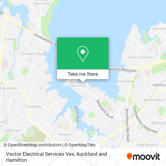 Vector Electrical Services Ves map