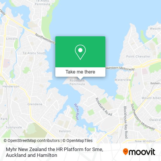 Myhr New Zealand the HR Platform for Sme map