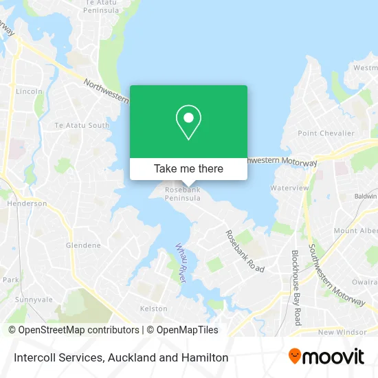 Intercoll Services map