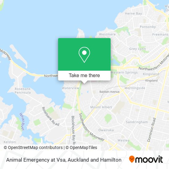 Animal Emergency at Vsa map