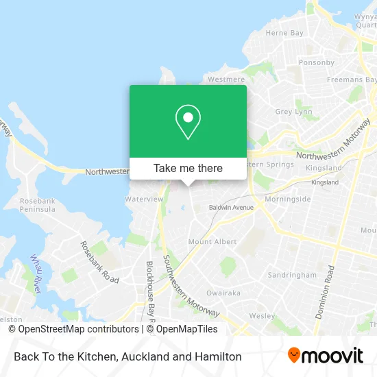 Back To the Kitchen map