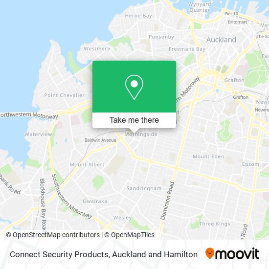 Connect Security Products map