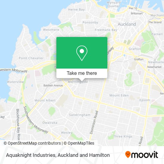 Aquaknight Industries map