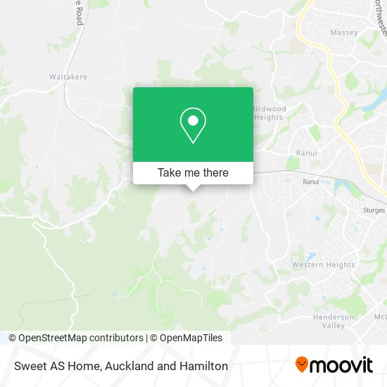 Sweet AS Home map
