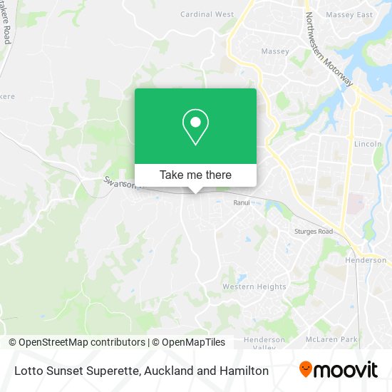 Lotto Sunset Superette map