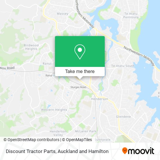Discount Tractor Parts map