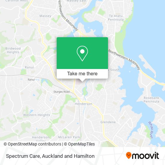 Spectrum Care map