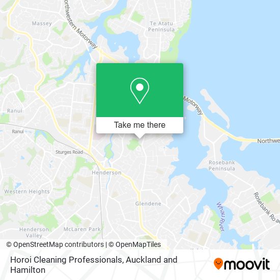 Horoi Cleaning Professionals map