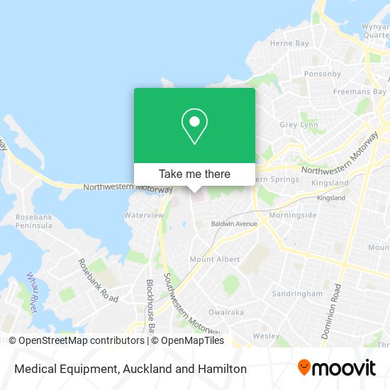 Medical Equipment map