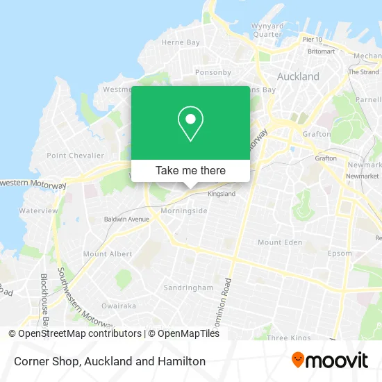 Corner Shop map