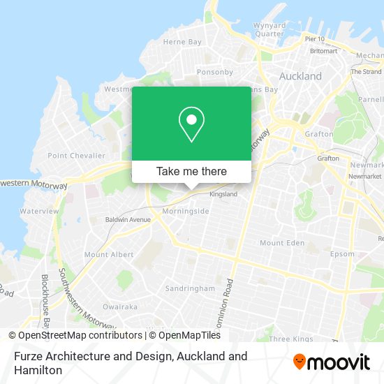 Furze Architecture and Design map