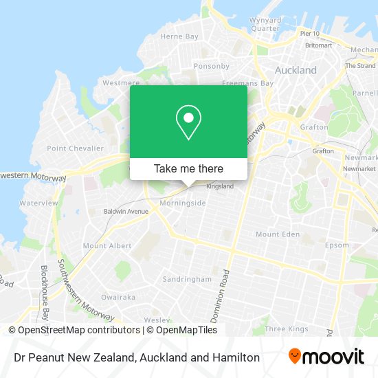 Dr Peanut New Zealand地图