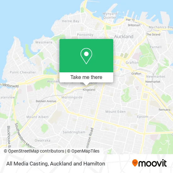 All Media Casting map