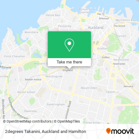 2degrees Takanini map