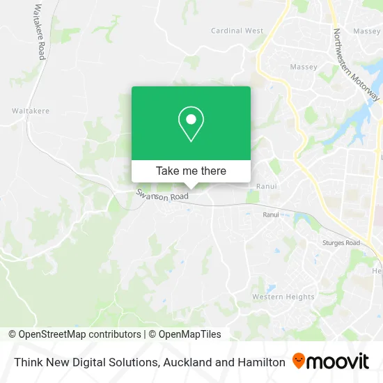 Think New Digital Solutions map