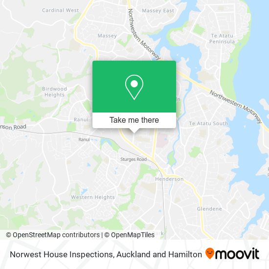 Norwest House Inspections map