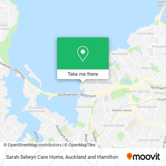 Sarah Selwyn Care Home map