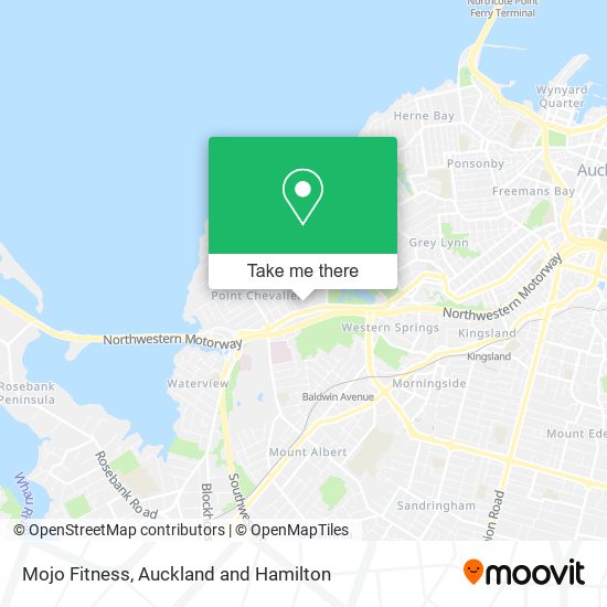 Mojo Fitness map