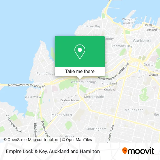 Empire Lock & Key map