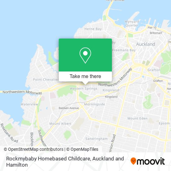 Rockmybaby Homebased Childcare map