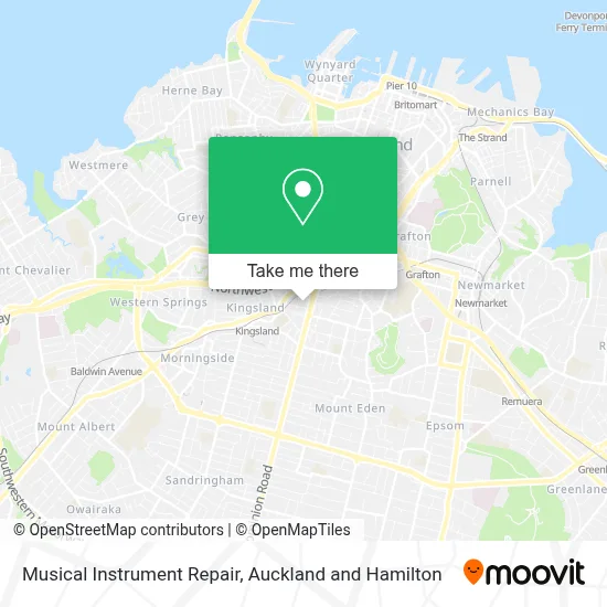 Musical Instrument Repair map