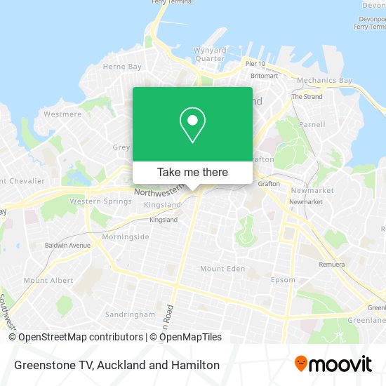 Greenstone TV map