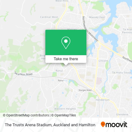 The Trusts Arena Stadium map