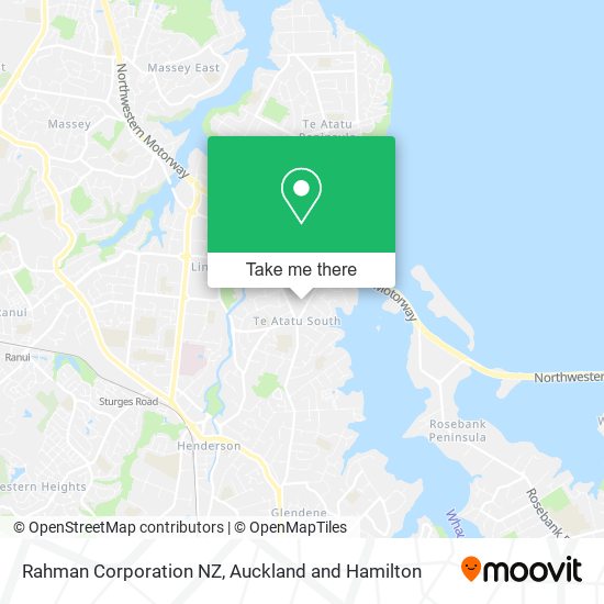 Rahman Corporation NZ地图